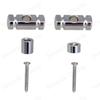 Iron Guitar String Retainer with Mounting Screws String Retainer Guitar Roller String Trees Retainer Gold/Silver/Black