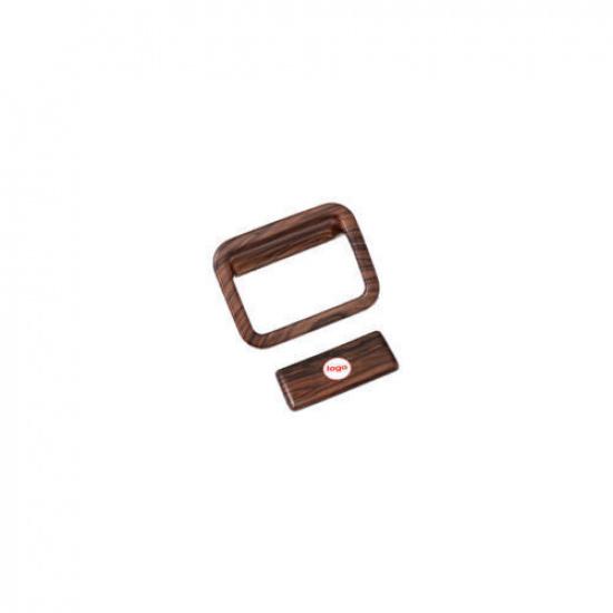 19- Inner Co-Pilot Storage Box Handle Brown Wood Grain Trim For Toyota RAV4