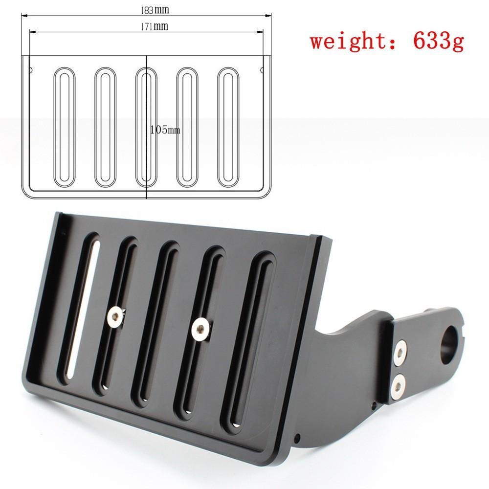 

Plate Durable License Shift Bracket Perfect For Softail Street Bob Fat Boy Riders