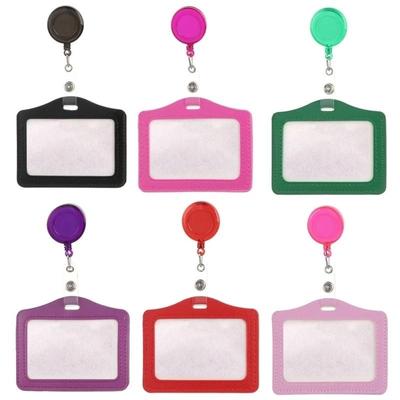 Card Holder Retractable Nurse ID Badge Reel For Bus Card Case Badge Holders Office School Supplies