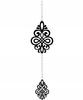 Z1 white GARLAND pendant decoration OPENWORK curtain decor
