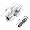 Pvc Pipe Threader Kit 4 Points 6 Points PPR Water Pipe Internal Thread Opener For Pvc Plastic Pipe Waterpipe Tapping Tool