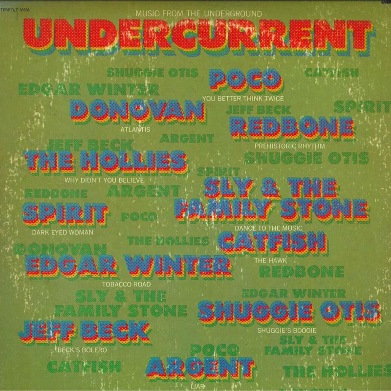 

LP Record VARIOUS - Undercurrent (Music From The Underg E30236 Epic 1970 US Rock Used