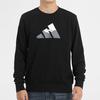 Adidas Sports Crewneck Sweatshirt Men Tops Black GR6957