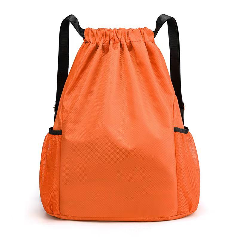 Water-Resistant Drawstring Backpack for Men & Women, Large Capacity Travel & Fitness Bag