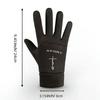 Winter gloves white cross and love print design warm and cold-proof gloves