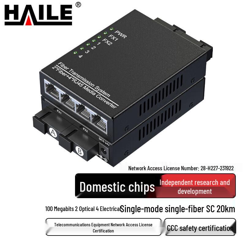 HAILE Fiber Optic Transceiver