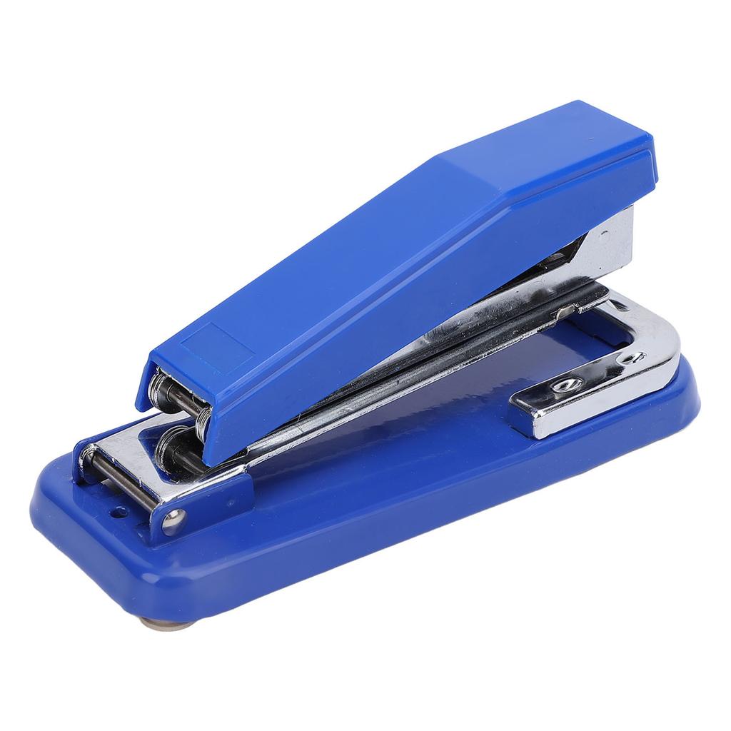 Rotating Stapler Compact Book Stapling Machine 25 Sheet Capacity for 24 6 26 6 Staple Paper Cardboard Leather Blue