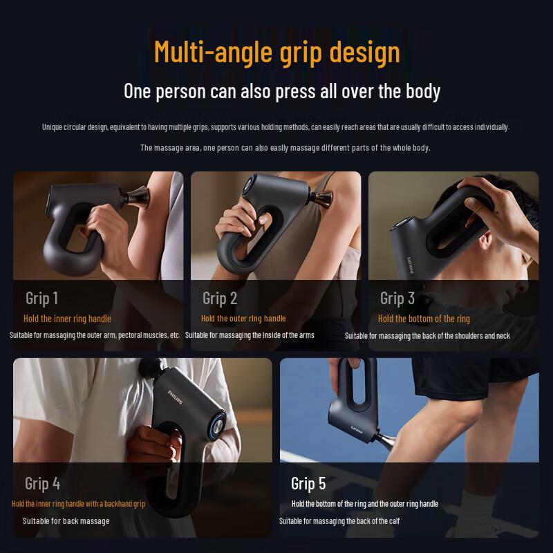 Philips Portable Muscle Relaxation Percussion Massager