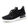 Spring and autumn new flying woven versatile lace-up casual shoes lightweight mesh breathable sneakers