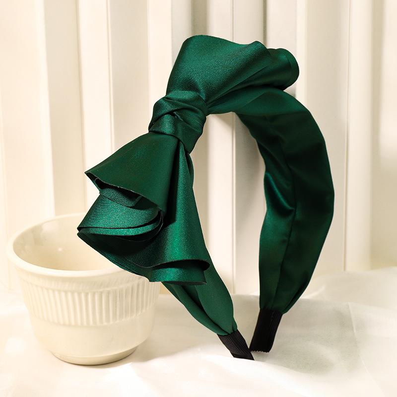 Fashion Satin Big Bow Rhinestone Hairbands Headbands Ornament Accessories For Women Hair Accessories