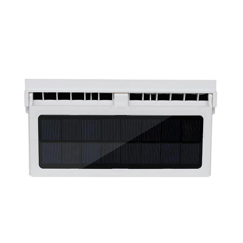 New Solar Powered Car Cool Fan Radiator Fan Window Ventilation Radiator Exhaust Fan For Car Electrical Appliances