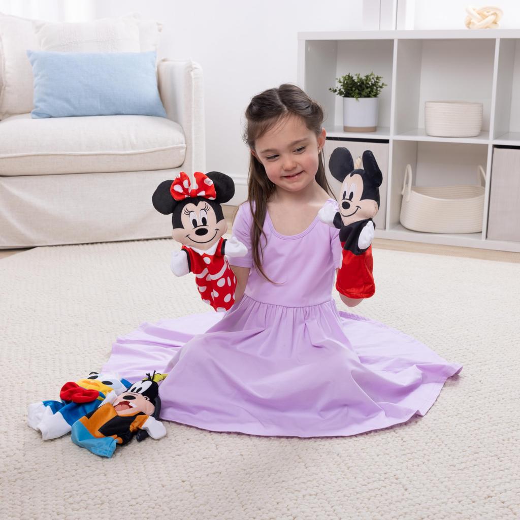 Melissa & Doug Mickey Mouse & Friends Soft & Cuddly Hand Puppets Plush