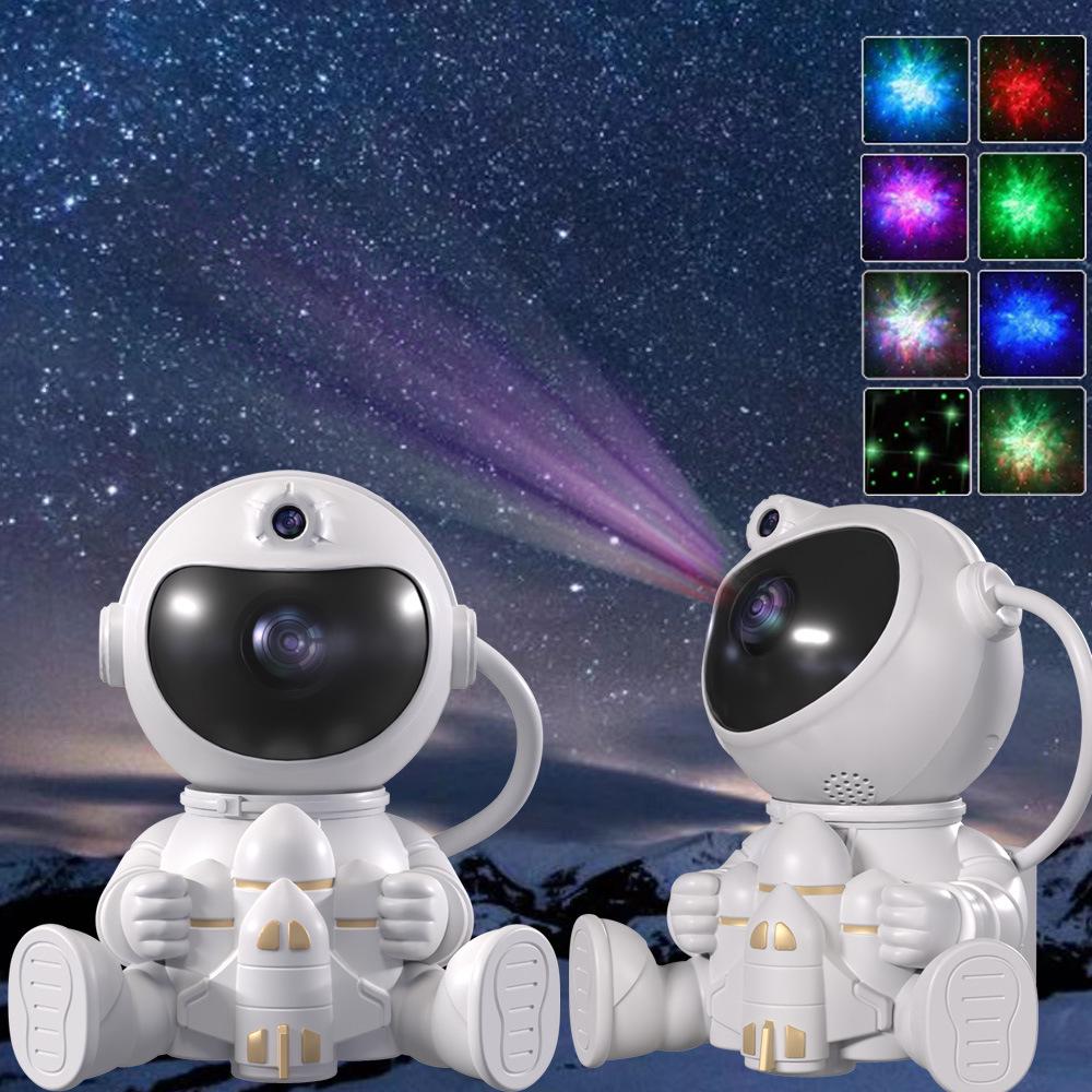 Starry Sky Astronaut Projector Lamp - Night Light Bedroom Decor