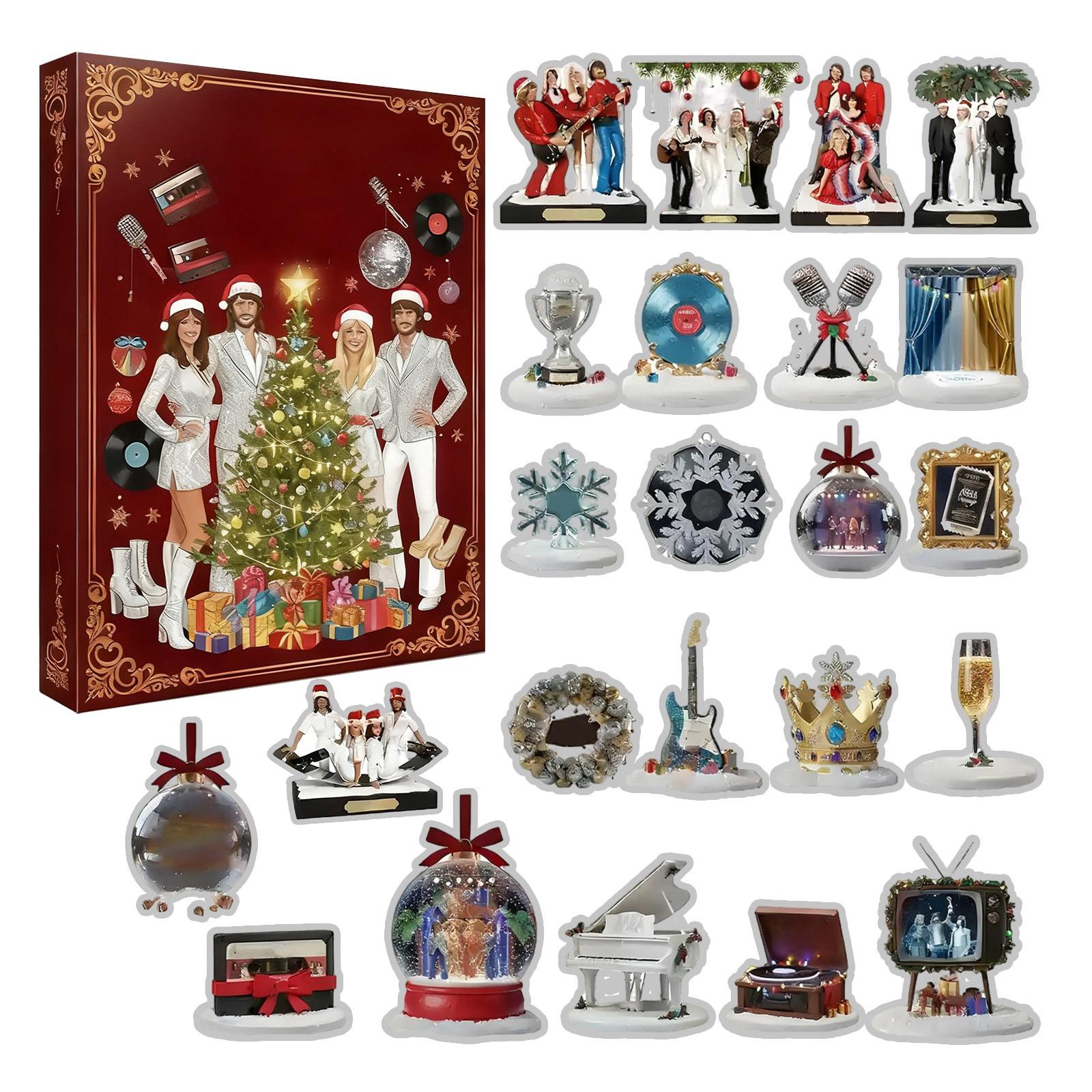 

2D Flat Aircraft Box 24pc Series Advent Calendar Christmas Countdown One Size