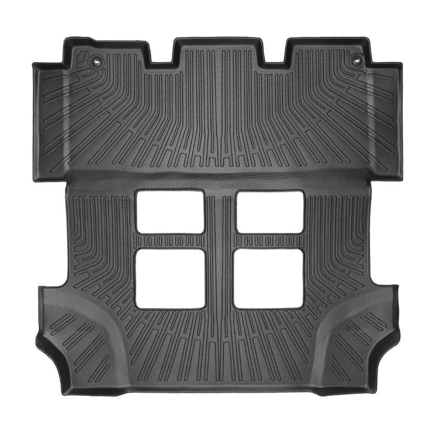 1Set Car Floor Mats 3 Row Liners For Honda Odyssey 2011-2017 TPE All-Weather High Temperature Resistant Non-slip Car Floor Mats