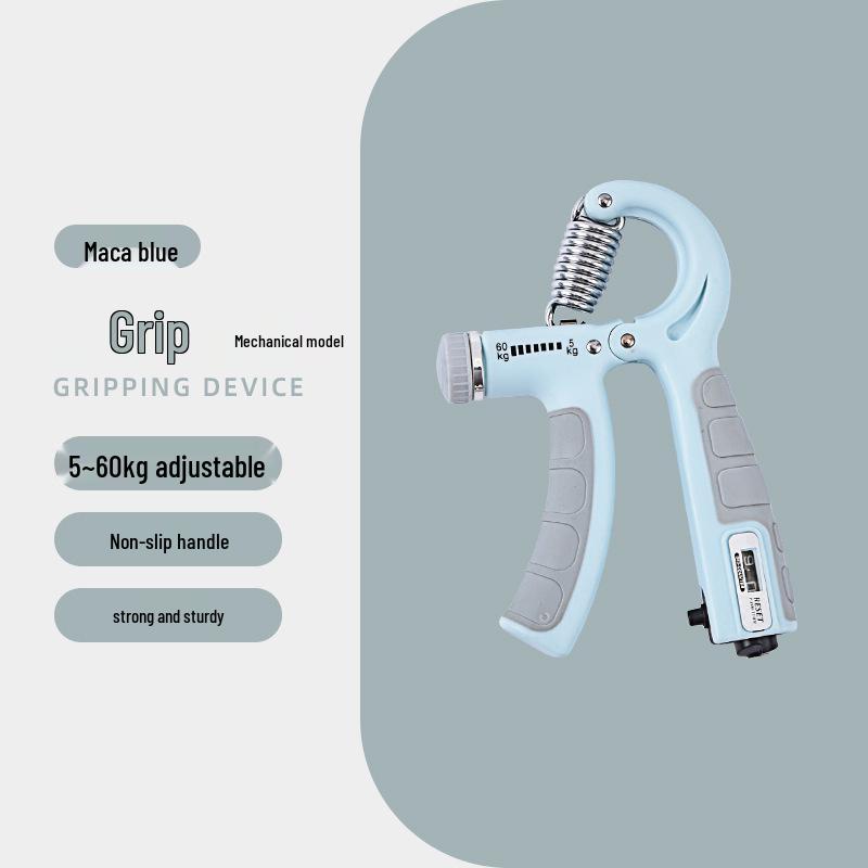 Adjustable Hand Gripper for Finger Strength Training - Portable Fitness Equipment