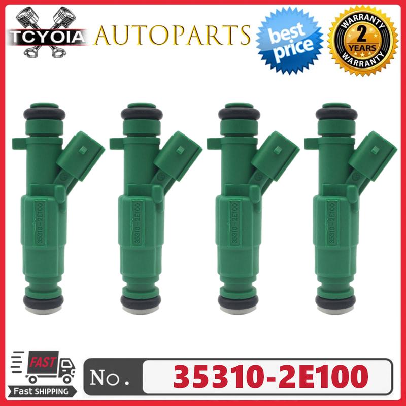 4pcs/lot Fuel Injectors 35310-2E100 353102E100 Fits For HYUNDAI ELANTRA 2011-2014 1.8L
