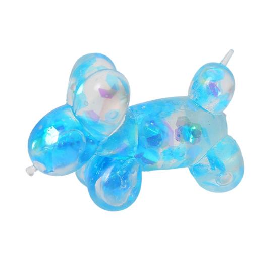 

Soft Squeeze Toy Silicone Balloon Dog Shape Stress Relief Toy Slow Rebound Portable Fidget Toy for Kids And Adults