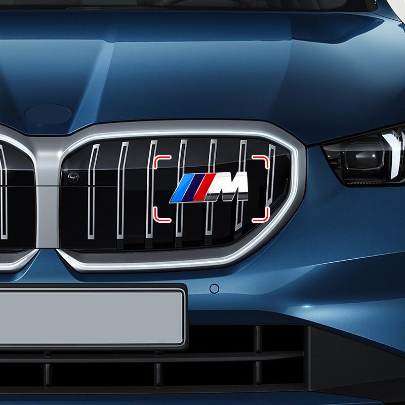1 stk Metall M LOGO Merke Bil Grill Bil Skjerm Karosseri Bagasjerom Dekorasjonsklistremerke For BMW E90 E60 F10 F30 E46 G20 X1 X3 X4 X5 X6 E70 F20 E39 E92 E63