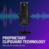 Elgato Wave:3 Premium USB Condenser Microphone Black Plug & Play for Streaming Podcasting Gaming
