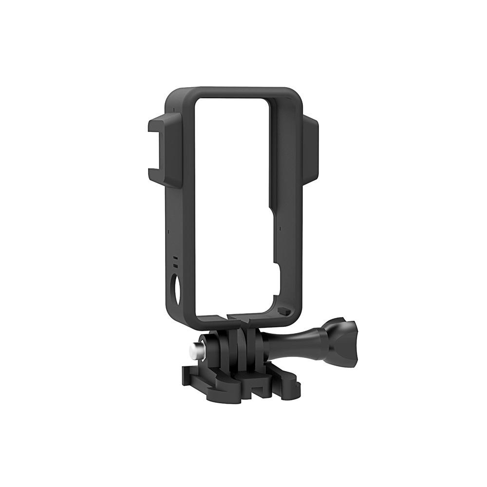 PULUZ ABS Protective Frame with Dual Hot Shoe Ports for DJI Action 2