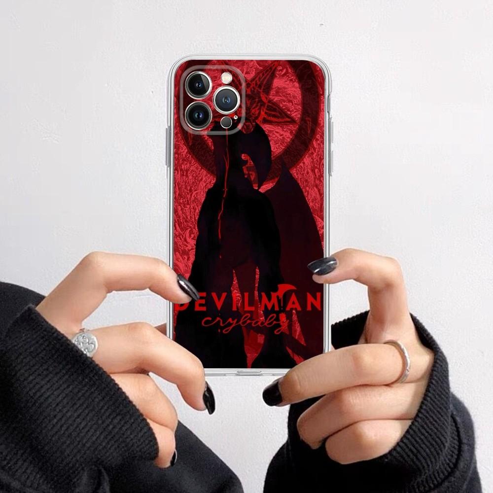 

Devilman Crybaby Phone Case for iPhone 16 15 8 7 6 6S Plus X SE XR XS 14 11 12 13 Mini Pro Max Mobile Case iPhone 12 pro