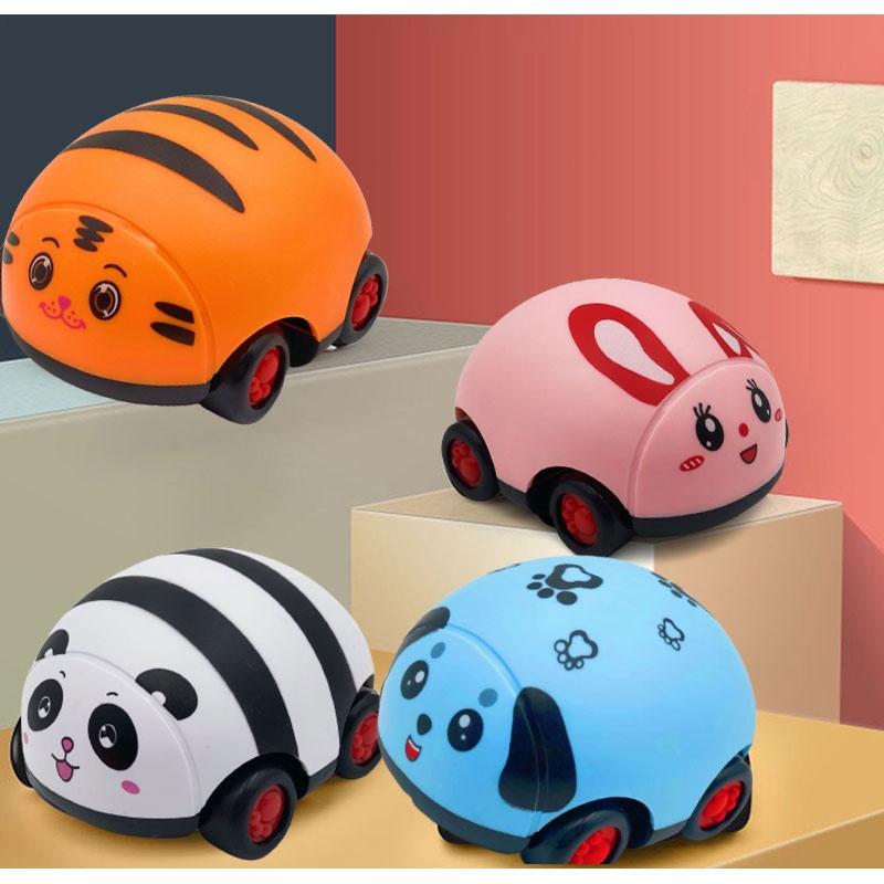 Animal Inertia Car Toy Dual-directional Revolving Vehicle For Kids