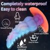 Glow in The Dark Tentacle Silicone Toy,Wearable Liquid Silicone Design,Granular Texture,Strong Suction Cup,Fantasy Collection,Soft Premium Material