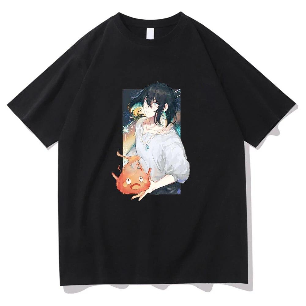 Hot Anime Unisexga T Shirt Fashion Unisex Harajuku Aesthetic Graphic Tshirt Unisex High Quality Casual Vintage Cotton Tees Shirts Tops Unisex