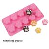 Cat Claw Shape Silicone Mold DIY Baking Tool for Chocolate Cake Candy Pudding Jelly Soap Resin and Ice Cube Making