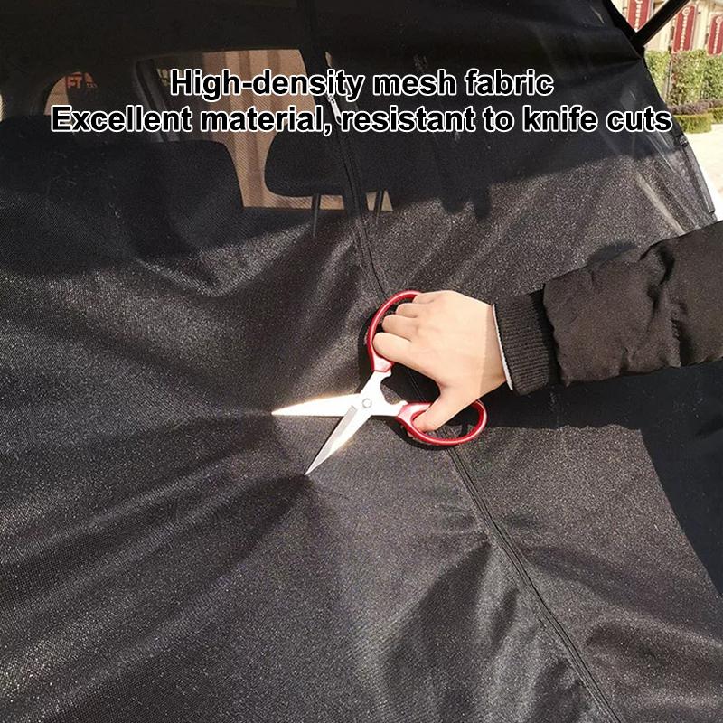 Camper Rear Tailgate/Sliding Door Magnetic Mosquito Fly Screen Mesh Insect Bug Net Camping For Ford Transit Custom 2012-Onwards