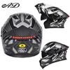 Unisex Full Face Flip-Up Motorcycle Helmet with LED Taillight, All-Season, 3C/DOT Certified