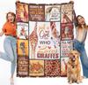 FISHEAL Inspirational Throw Blanket Positive Motivational Gift for Women Mom Friend  x