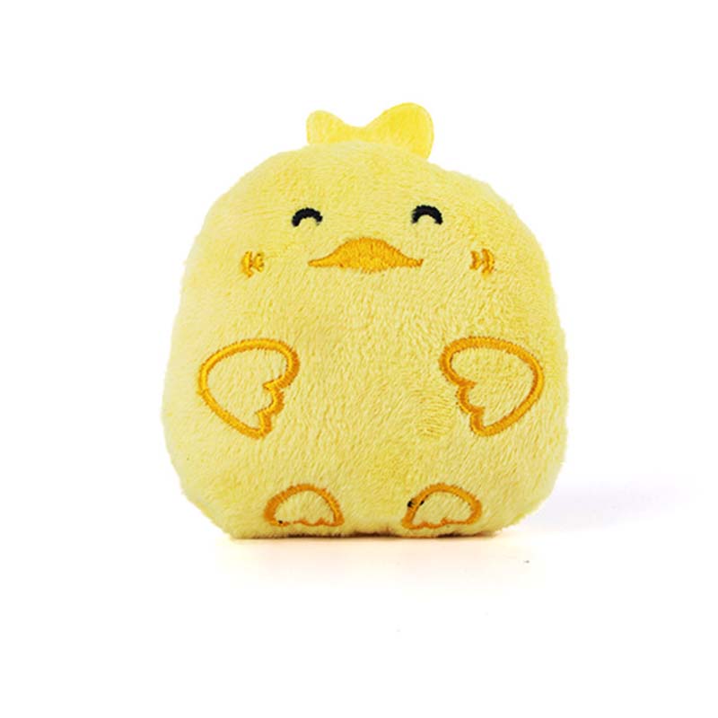 New Cartoon Pet Plush Toys Small Rubber Interactive Antistuffy Bite-Resistant Scratch-Resistant Fun Ringing Paper Sound Cats