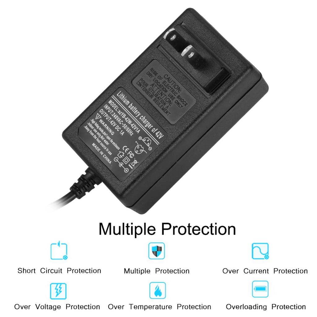 Napájecí adaptér 42V1A pro nabíječku baterií pro skútr Smart Balance