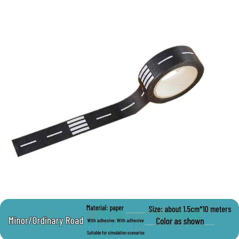 Cardboard Traffic Track Educational Toy for Kindergarten Art & Play Area