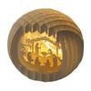 Light Up Nativity Scene Paper Christmas Jesus Decorations with LED Light Religious Christian Gifts Tabletop Ornament