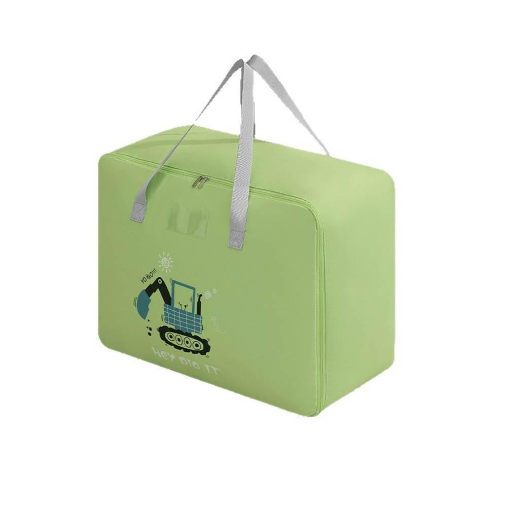 

Waterproof Quilt Storage Bag Dustproof Handheld Storage Bag Portable Luggage Bag Cabinet Wardrobe зелёный