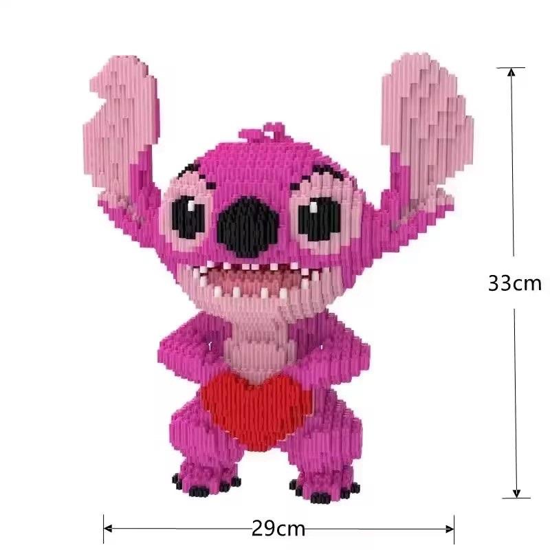 33CM Stitch Blocks - The Best DIY Construction Toy for Kids and Adults Who Love A Challenge DIY Puzzle Building Blocks