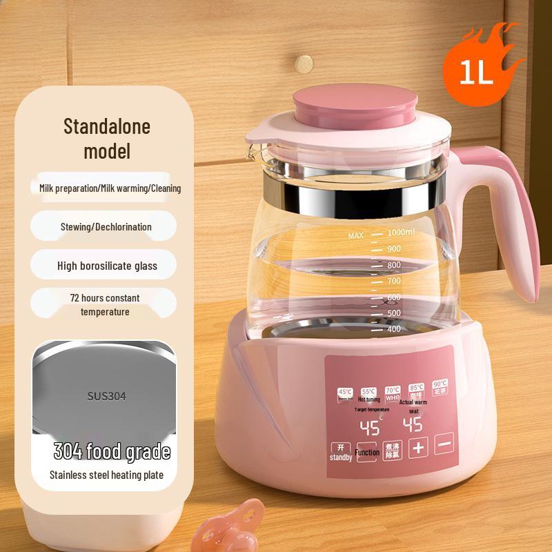 

Automatic Electric Kettle with Integrated Steamer and Tea Maker