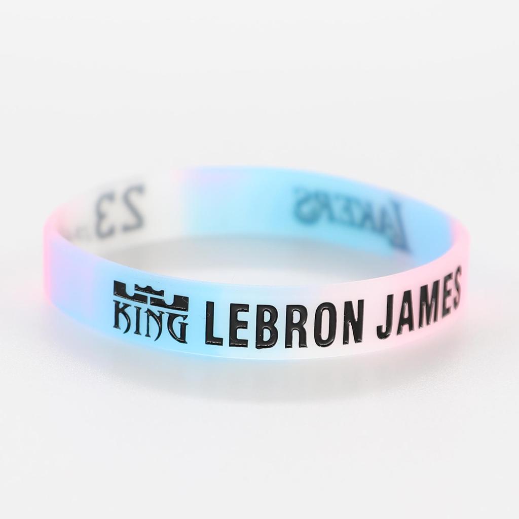 Thickened Luminous NBA Basketball Silicone Wristband: Harden, LeBron, Curry, Irving Edition