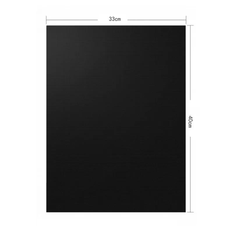 1/2 stk Ovnmatte Familieselskap Non-stick Teflon BBQ-underlag Grillfolie Motstandsdyktig Grillmatte Glassfiber Grillmatter Gjenbrukbar