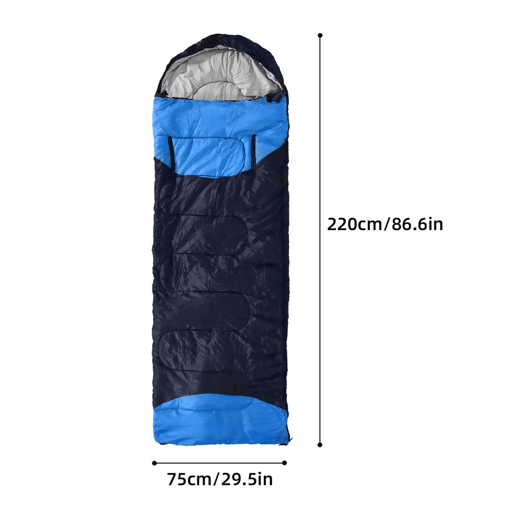 Adult Wearable Sleeping Bags Winter Camping Sleeping Bag with Arm Zipper Holes
