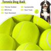 susu & wuwu Tennis Ball for Dog,Giant Large Tennis Ball for Outdoor Play Dogs, 4 inch Big Tennis Ball Dog Toy for Pet Birthday Gifts, Dog Toy Balls