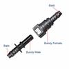 Fuel Line Connector Auto Fuel Line Hose Coupler Straight Connector Quick Release Female Connector