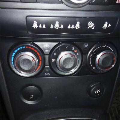 3 szt. Gałki Klimatyzacji Samochodowej do Honda City 2008 2009 2010 2011 2012 2013 2014 Przyciski Gałki Sterowania Temperaturą Klimatyzacji Akcesoria