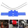 Universal Motorcycle Exhaust Pipe Protector Cover Guard Anti Hot Blue