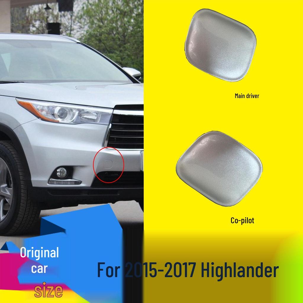 Front Bumper Tow Hook Cover for 09-17 Toyota Highlander