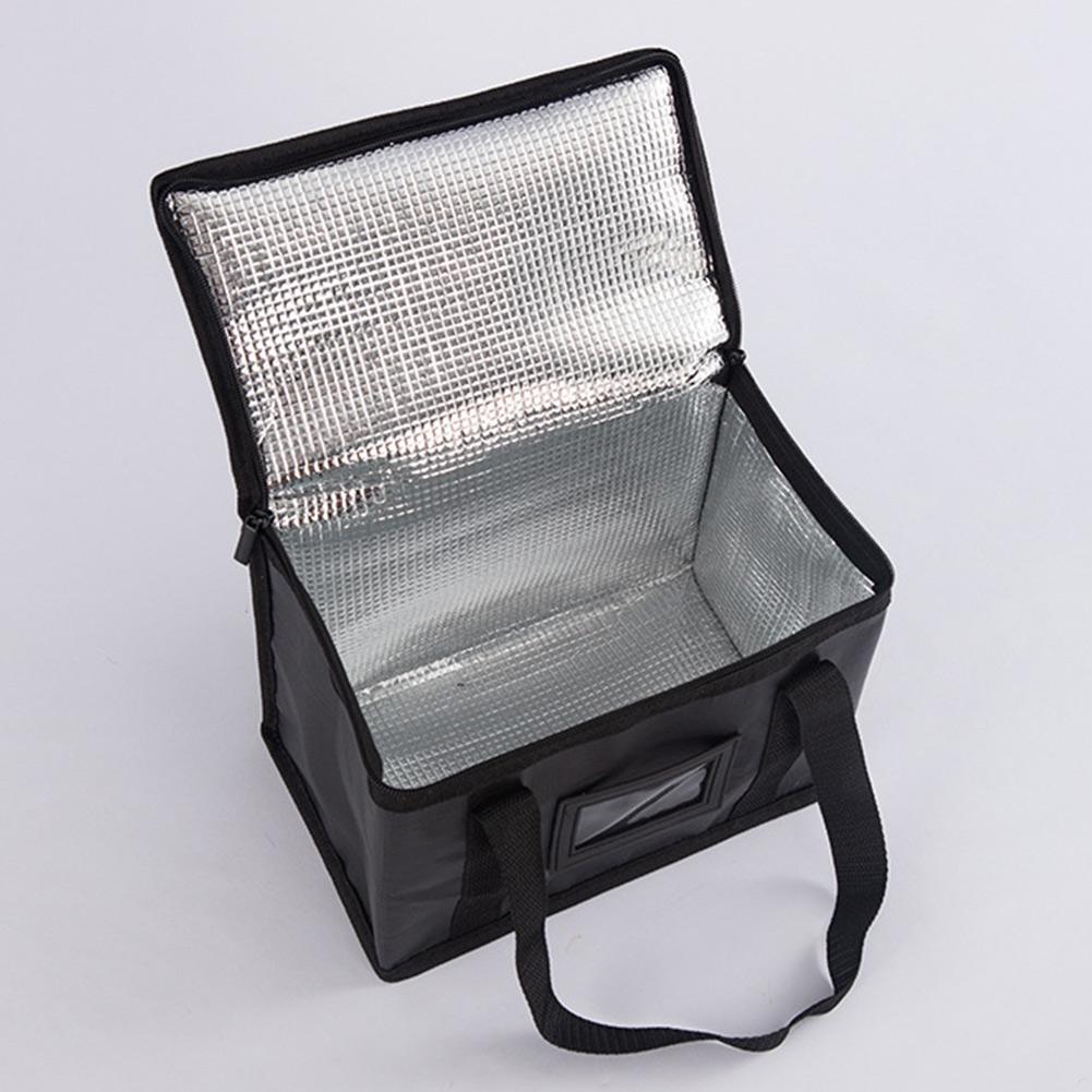 Large Food Delivery Insulated Bags Lunch Bags Warm Cold Bag for Work BBQ Camping